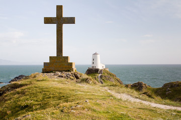 On Ynys Llanddwyn an Island off Anglesey Wales