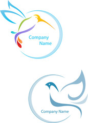 Bird Logo Set