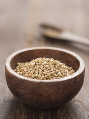 buckwheat grains