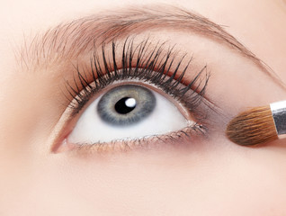 Naklejka premium eye shade makeup