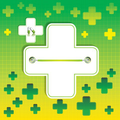 Abstract medical background