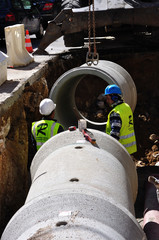 construction de canalisation