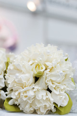 Beige wedding bouquet