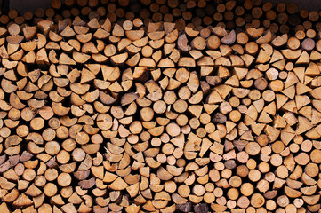 Pile of Chopped Firewood