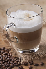 Naklejki  Kawa latte macchiato
