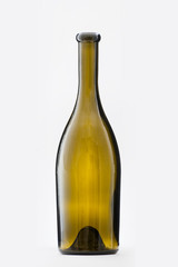 Green wine bottle