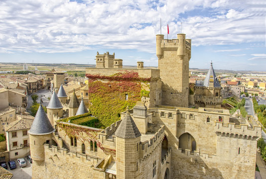 Olite Castle  in Navarra, Spain