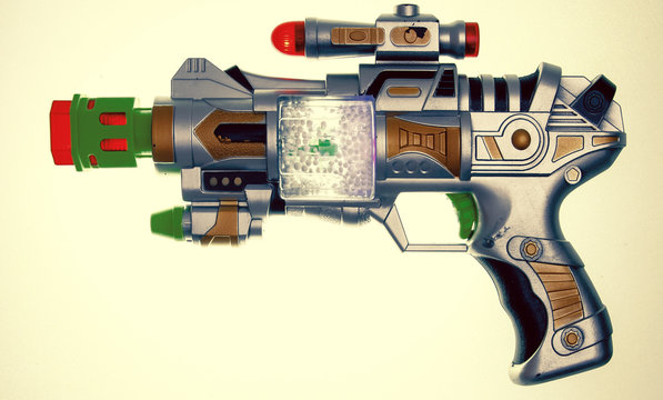 retro ray gun toy