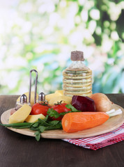 Composition of vegetables