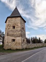 Fototapeta na wymiar Kryvche tower