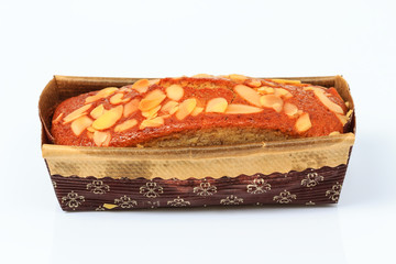 Freshly baked banana bread