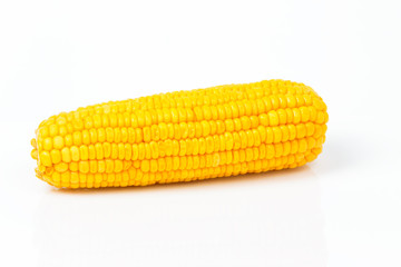 Boiled corn.