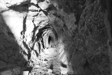 A deserted Gold Mine in America.