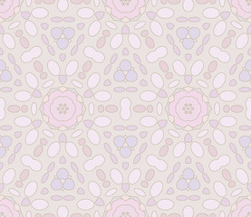 geometric pattern pastel pink