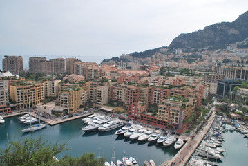 Fototapeta na wymiar Port de Monaco