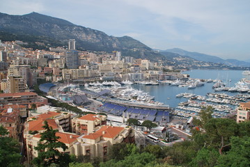 Naklejka na ściany i meble Port de Monaco