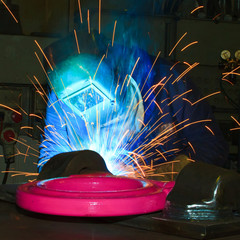 welder at work