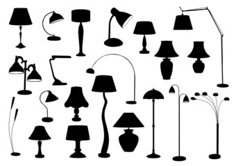 Lamps Silhouette