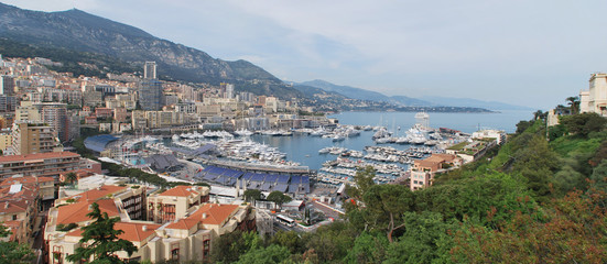 Naklejka premium Port de Monaco