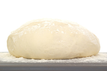 Fototapeta na wymiar Rising bread dough set: image 1 of 4