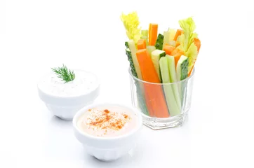 Foto op Plexiglas Assorted fresh vegetables in a glass © cook_inspire