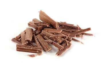 chocolate shavings