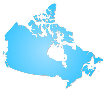 carte du Canada