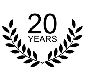 Obraz premium Laurel 20 years