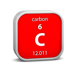 Carbon material sign