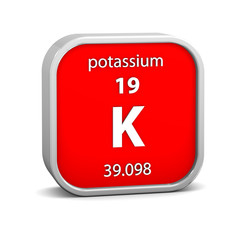 Potassium material sign