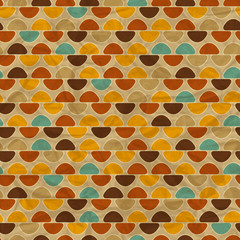 Seamless retro geometric pattern.