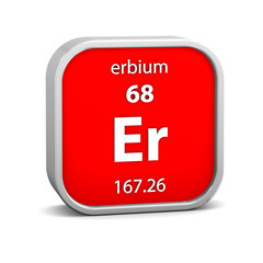 Erbium material sign