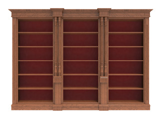 Wooden wardrobe