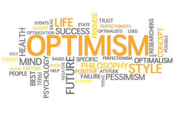Optimism (english tag cloud)
