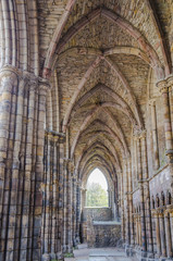 Fototapeta premium Holyrood Abbey in Edinburgh, Scotland
