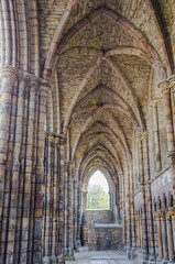 Holyrood Abbey in Edinburgh, Scotland