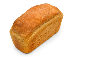 loaf tasty of bread baking delicious isolated