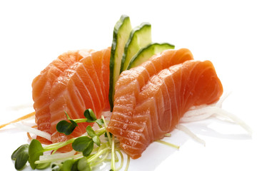 Sushi, Sashimi Lachs