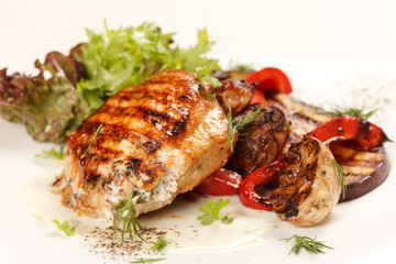 Chicken Steak with vegetables