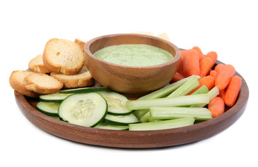 vegetable platter appetizer