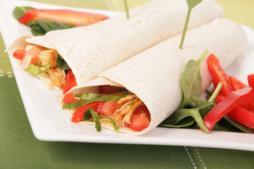 chicken fajitas