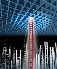 Fototapeta premium Leadership Guidance