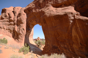 Pine Tree Arch in Arches National Park