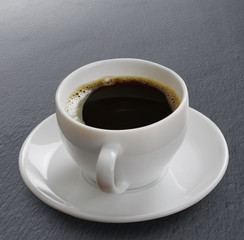 cup of coffee or hot