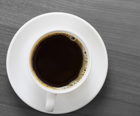 cup of coffee or hot
