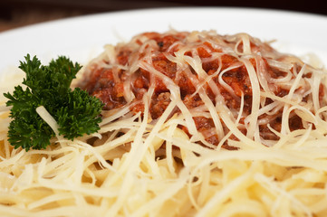 pasta with meat