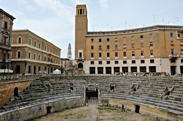 Römisches Amphitheater in Lecce | Apulien