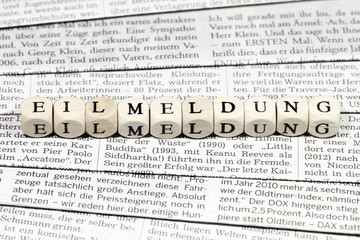 Eilmeldung