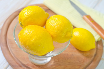 fresh lemons