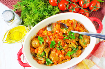 baked vegetables